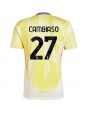 Billige Juventus Andrea Cambiaso #27 Bortedrakt 2024-25 Kortermet